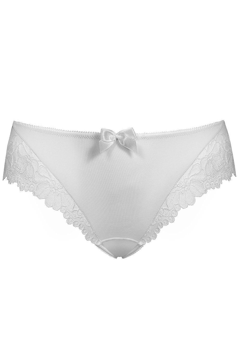 culotte blanche dentelle coton