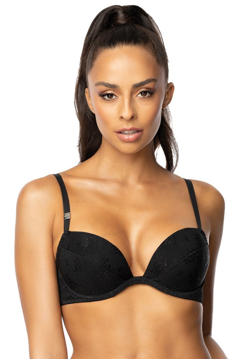 Soutien-gorge push-up sans baleine réglable